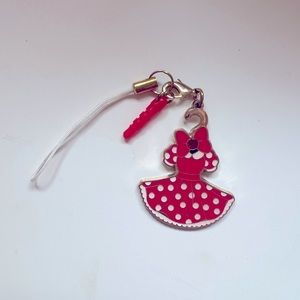 Minnie Cell Phone Charm